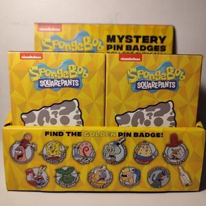 Spongebob Squarepants Mystery Pin Badge Series Case of 12 Boxes